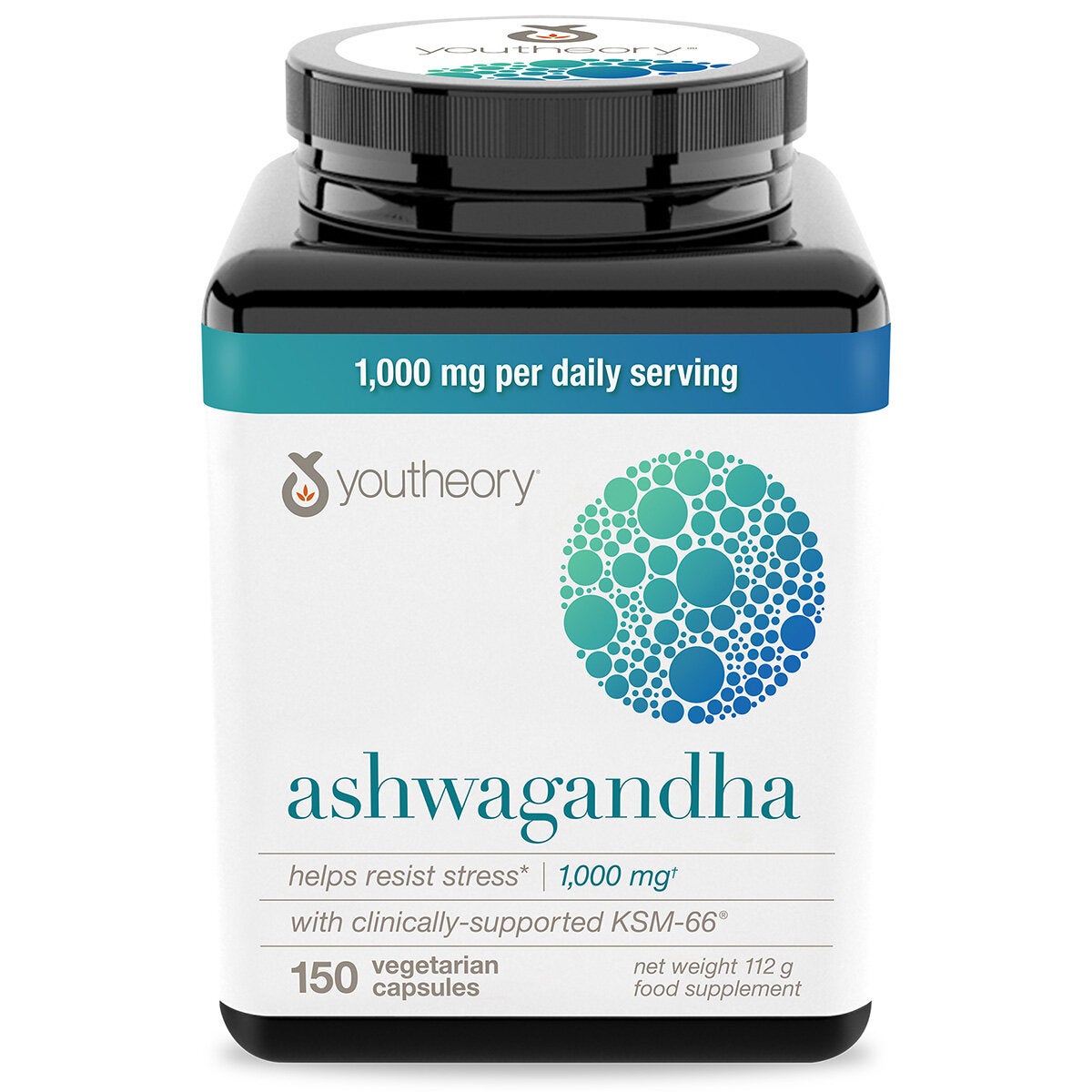 Youtheory Ashwagandha, 150 Count
