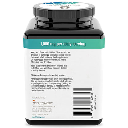 Youtheory Ashwagandha, 150 Count