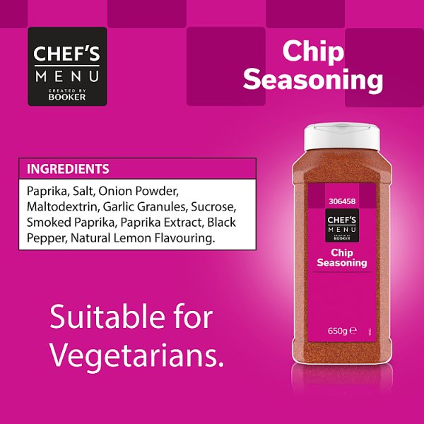 Chef's Menu Chip Seasoning 650g