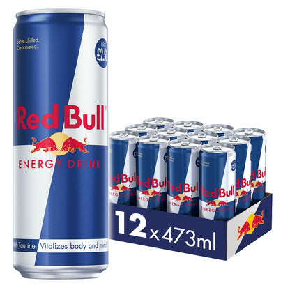 Red Bull Energy Drinks PMP £2.80, 12 x 473ml