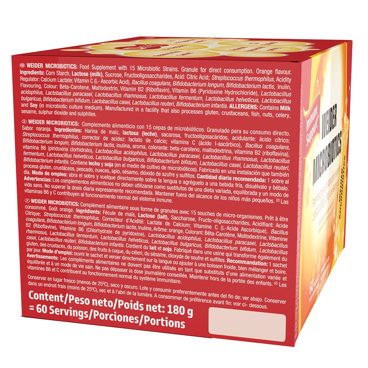 Weider Microbiotics, 60 Sachets