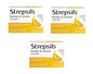 Strepsils Honey & Lemon Lozenges - Pack of 3 X 36 Count