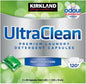 Kirkland Signature Ultra Clean Laundry Bio Detergent, 2 x 60 Pack