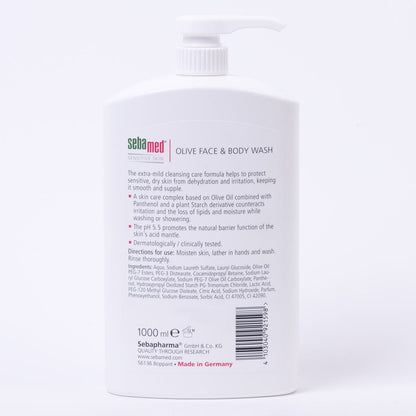 Sebamed Face & Body Wash, 1L