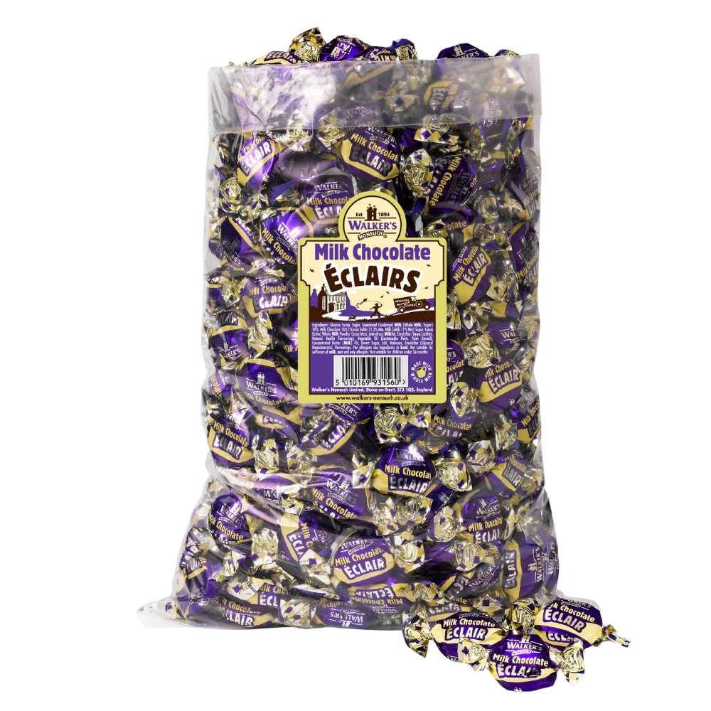 Walker's Nonsuch Milk Chocolate Eclairs 2.5kg