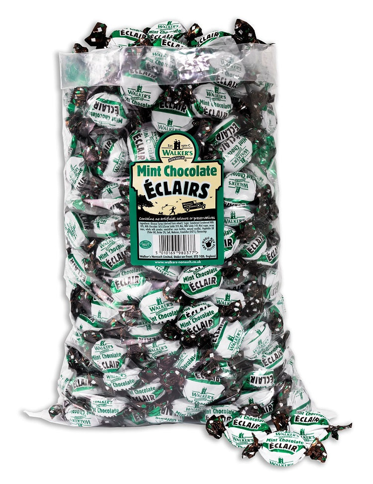Walker's Nonsuch Mint Chocolate Eclairs 2.5kg