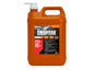 Heavy-Duty Hand Cleaner 5 Litre Pump – Orange Fragrance, Solvent-Free, with Skin Moisturiser & Non-Abrasive Cornmeal Scrub – Removes Oil, Grease, Grime for Deep-Down Cleaning