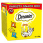 Cat Treats Variety Pack - Chicken, Salmon Flavour & Cheese, Pack of 12 (12 x 60 g)