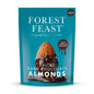 FOREST FEAST Salted Dark Chocolate Almonds 1kg Sharing Bag | Dark Chocolate Coated Salted Almonds - Gluten Free High Protein Vegan Snack