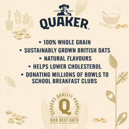 Quaker Oat So Simple Golden Syrup Porridge Sachets