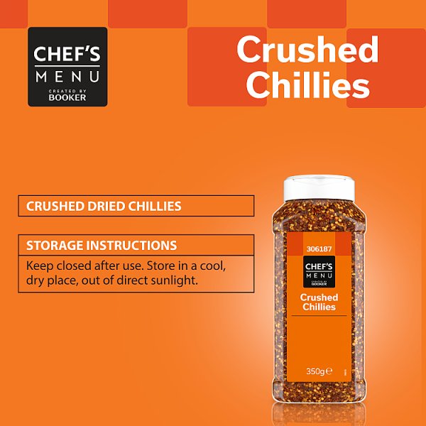 Chef's Menu Crushed Chillies 350g
