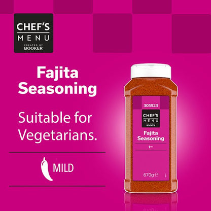 Chef's Menu Fajita Seasoning 670g