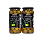 Kirkland Signature Pimento Stuffed Spanish Queen Olives 21 oz. Jars x 2 Jars