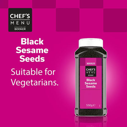 Chef's Menu Black Sesame Seeds 550g