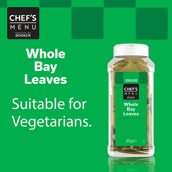 Chef's Menu Whole Bay Leaves 30g