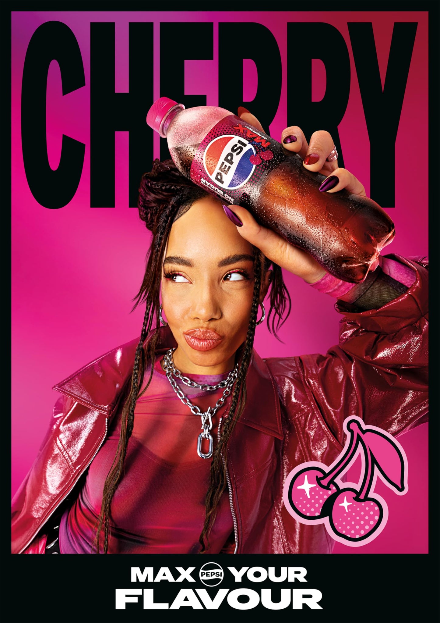 Pepsi Max Cherry 500ml (Pack of 24)