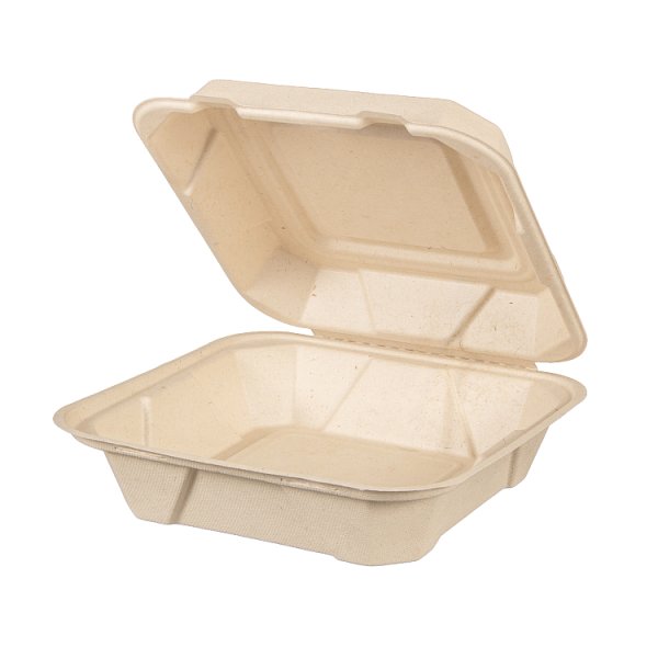 H-PACK PLANT FIBRE 9x9 MEAL BOX