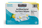 Kirkland Signature Extra-Large Antibacterial Surface Wipes, Lemon/Fresh Air Scent 320 pack